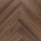 Altessa Visgraat Brown Plak PVC - Vloerenbeer