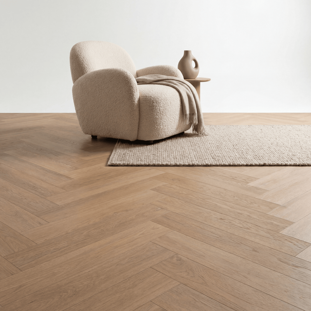 Altessa Visgraat Light Oak Plak PVC - Vloerenbeer