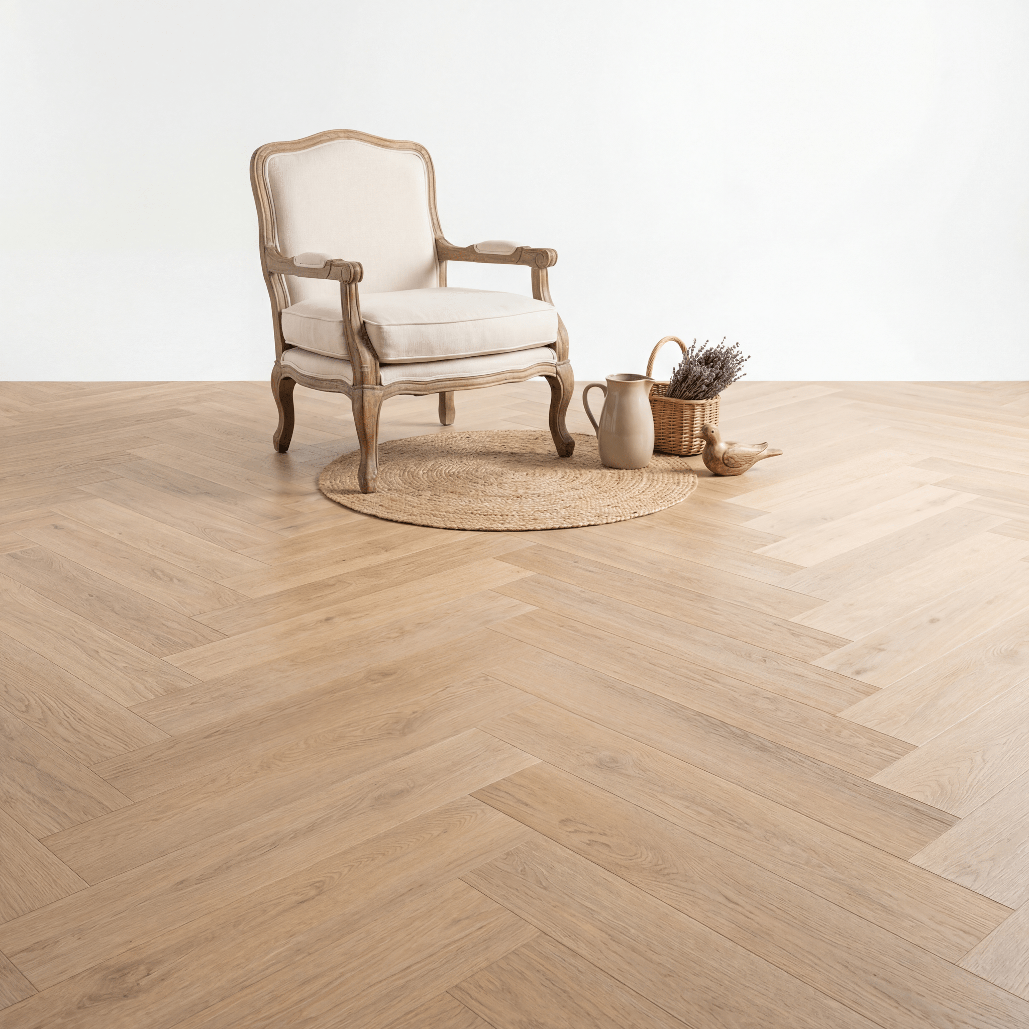 Altessa Visgraat Light Oak Plak PVC - Vloerenbeer