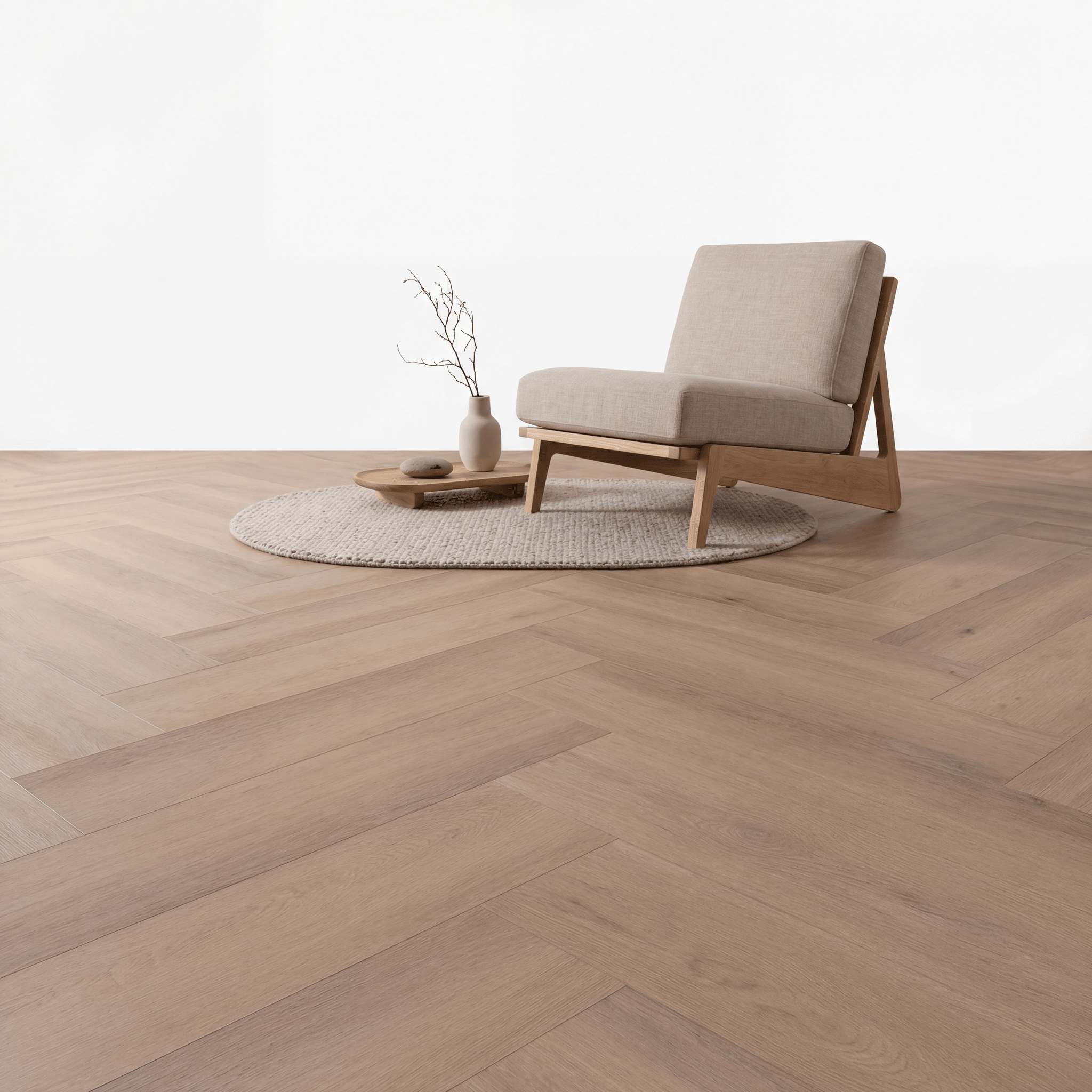 Altessa Visgraat Smoky Plak PVC - Vloerenbeer