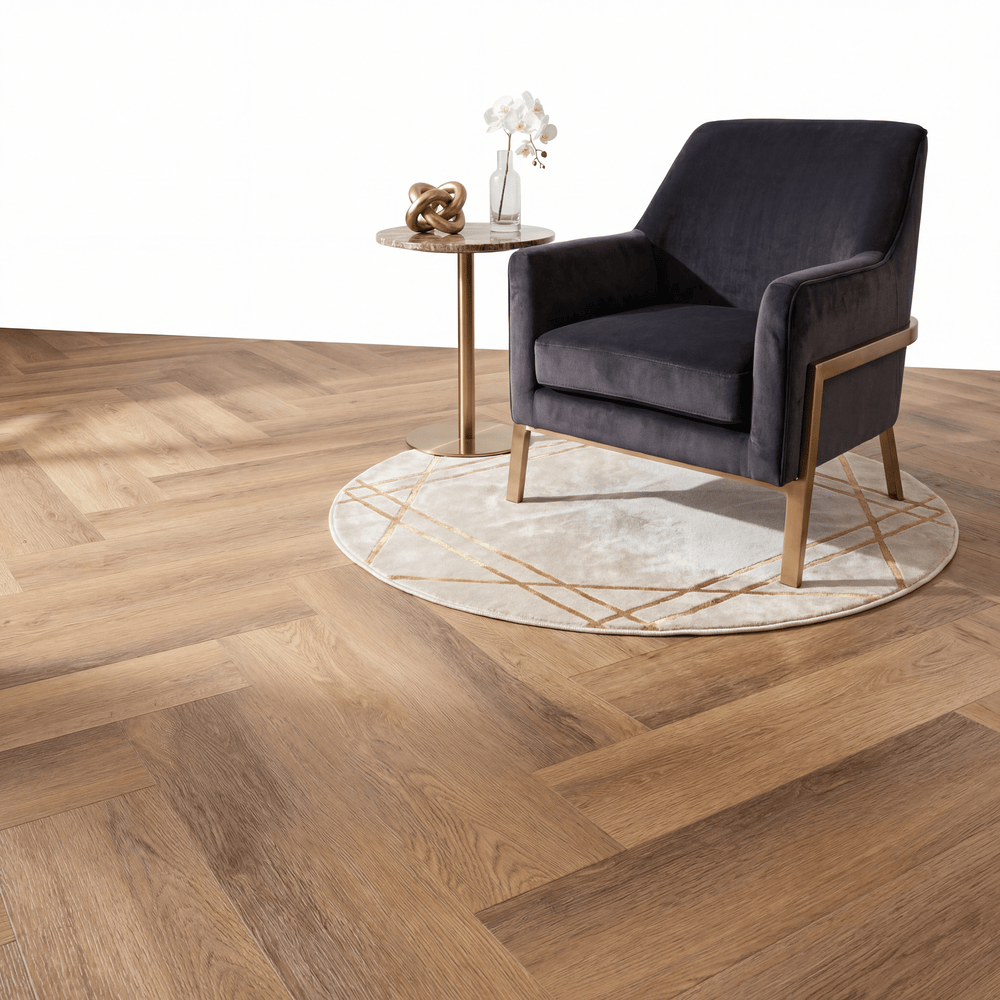 Altessa Visgraat Warm Oak Plak PVC - Vloerenbeer