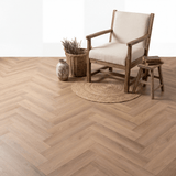 Altessa Visgraat White Wash Smoky Plak PVC - Vloerenbeer