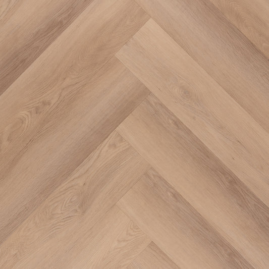 Altessa Chevrons Blanc Blanchi Fumé PVC à coller