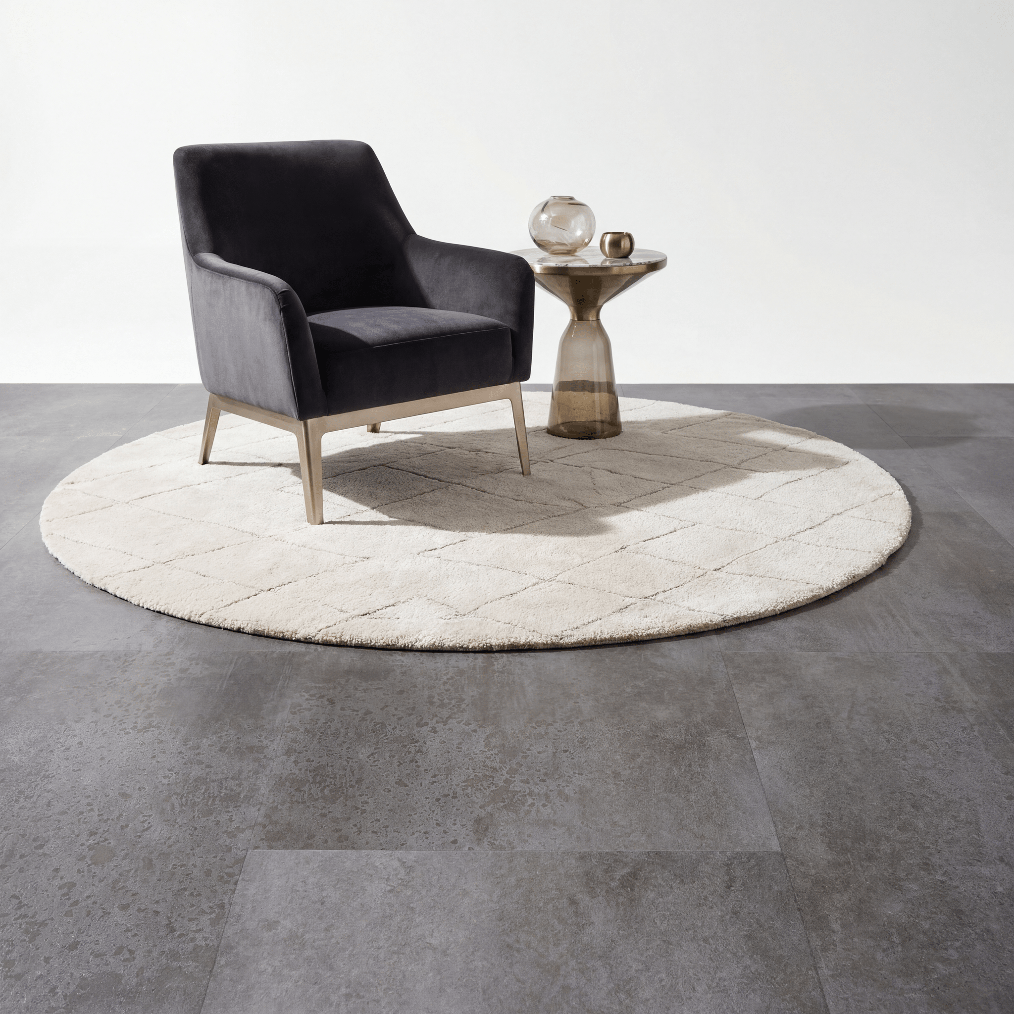 Aura Terrena Griseus Plak PVC - Vloerenbeer
