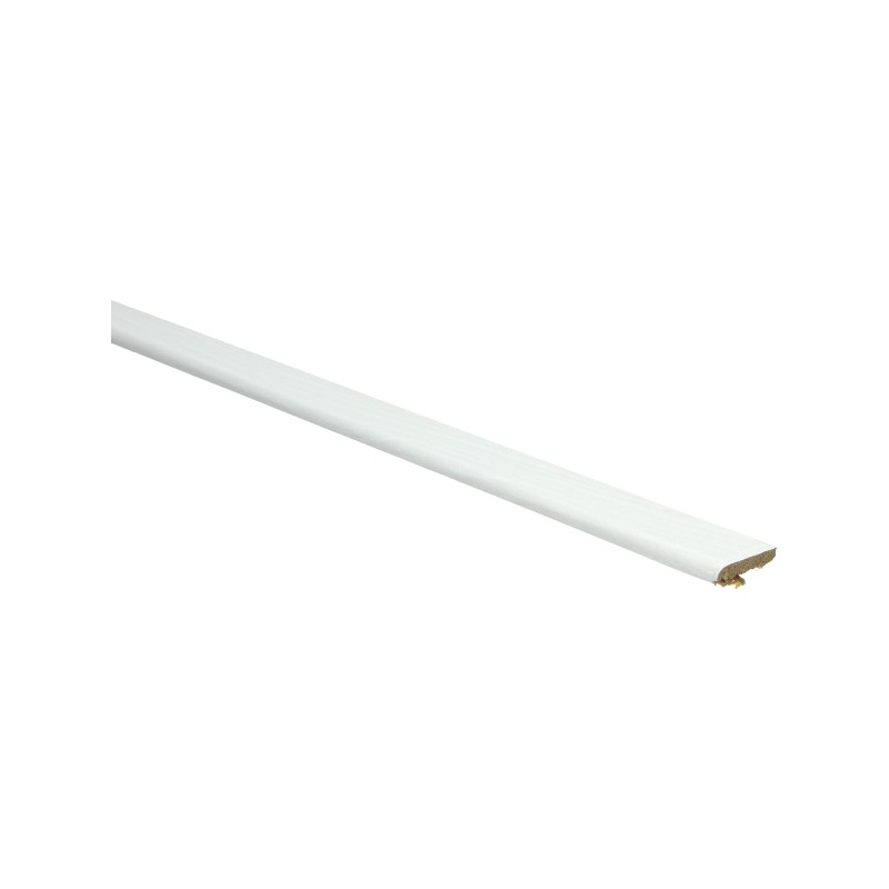 Plinthe adhésive chêne laqué blanc