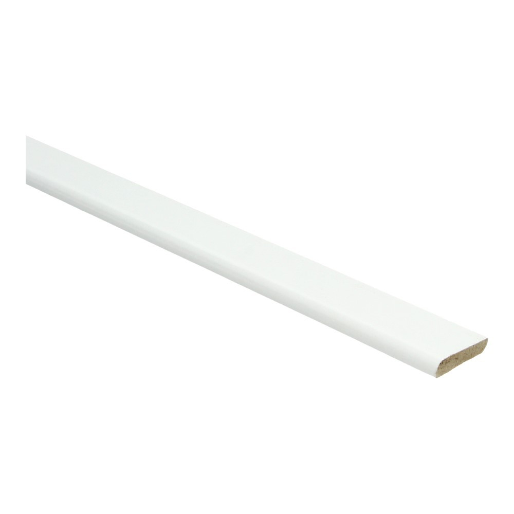 Plinthe adhésive blanche brillant