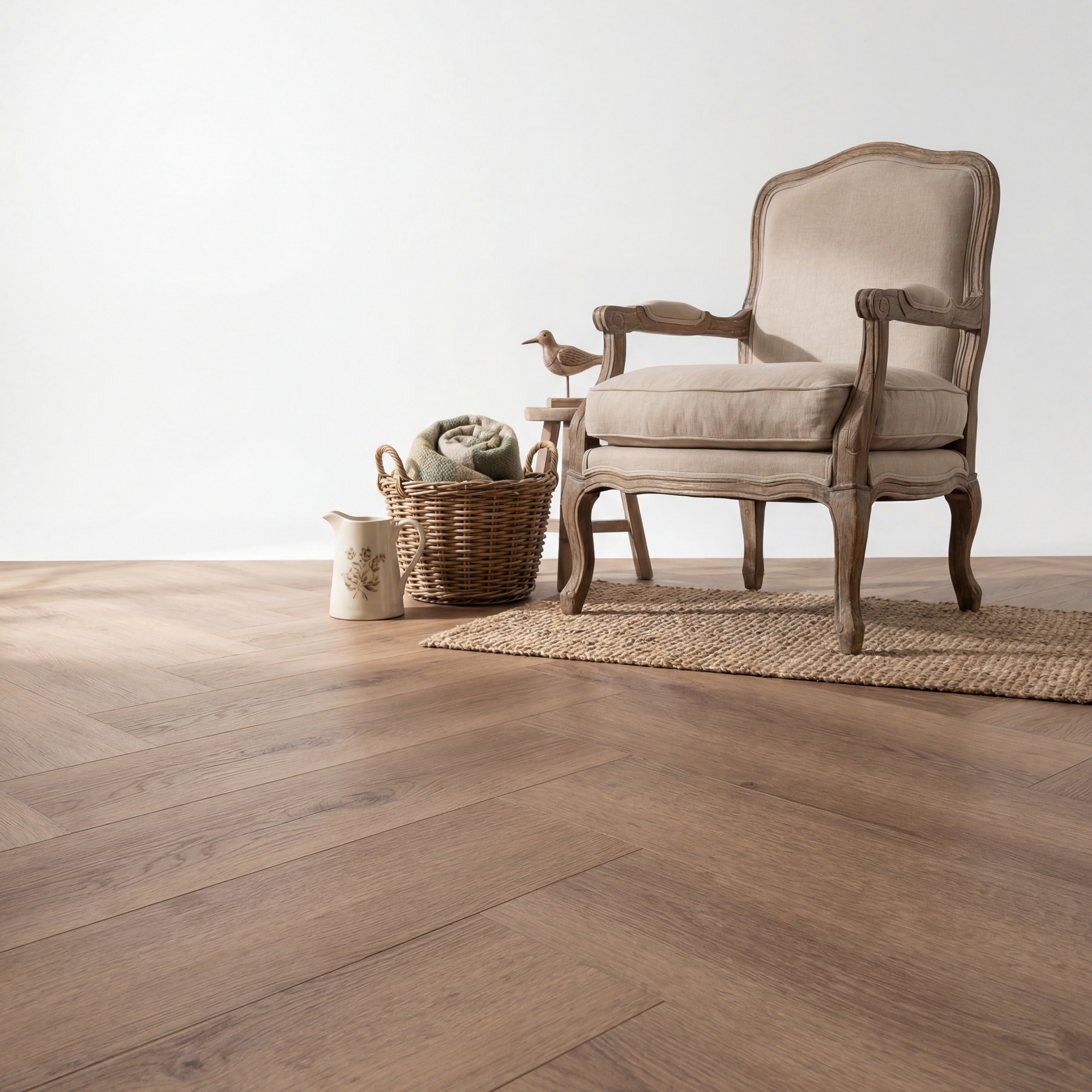 Essence Visgraat Light Oak Klik PVC