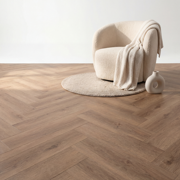 Essence Visgraat Light Oak Klik PVC