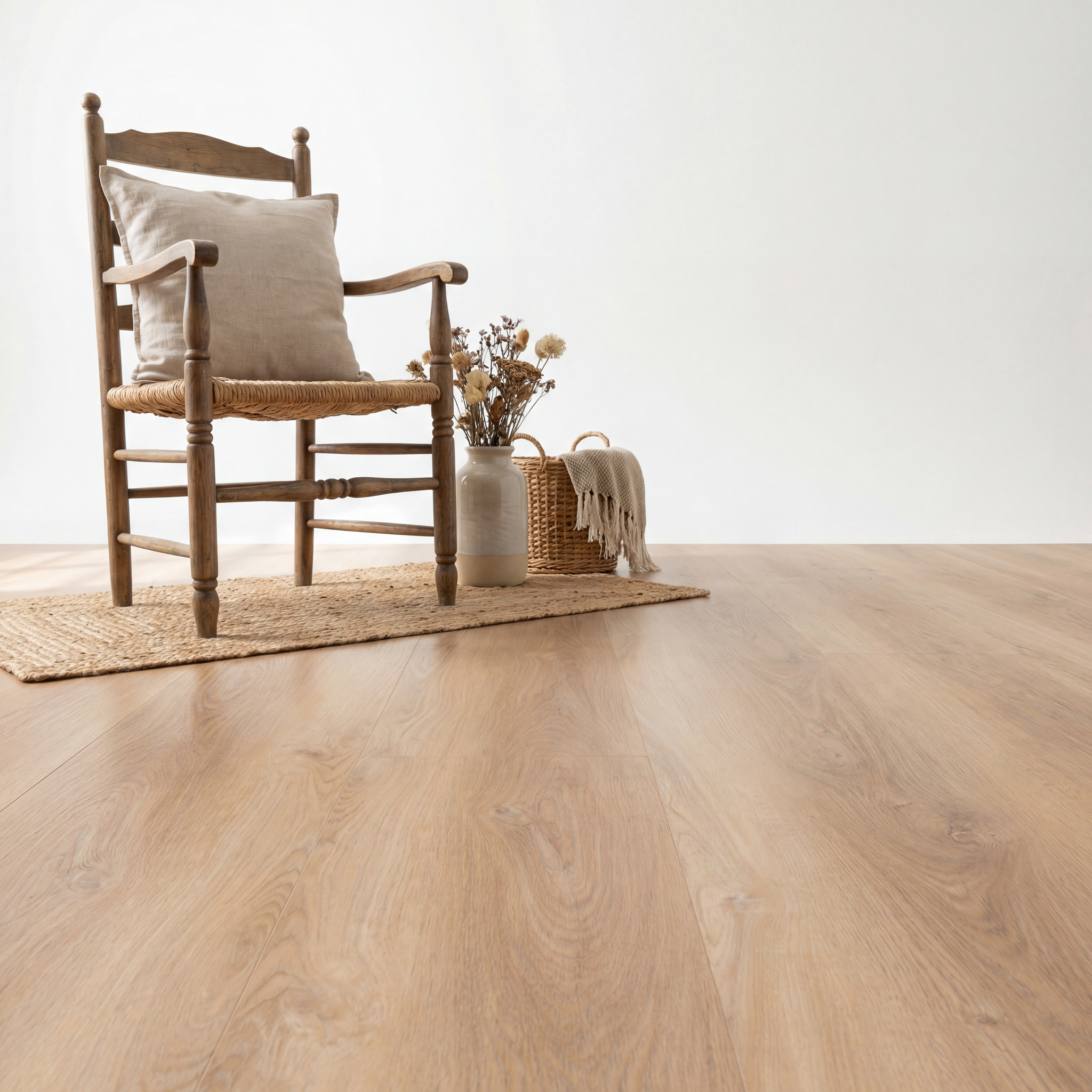 Madera Planche Droite Naturel PVC en Lames