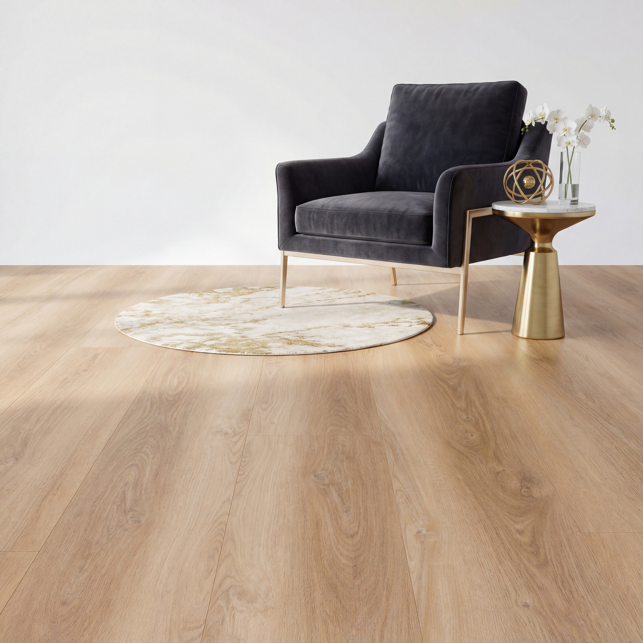 Madera Planche Droite Naturel PVC en Lames