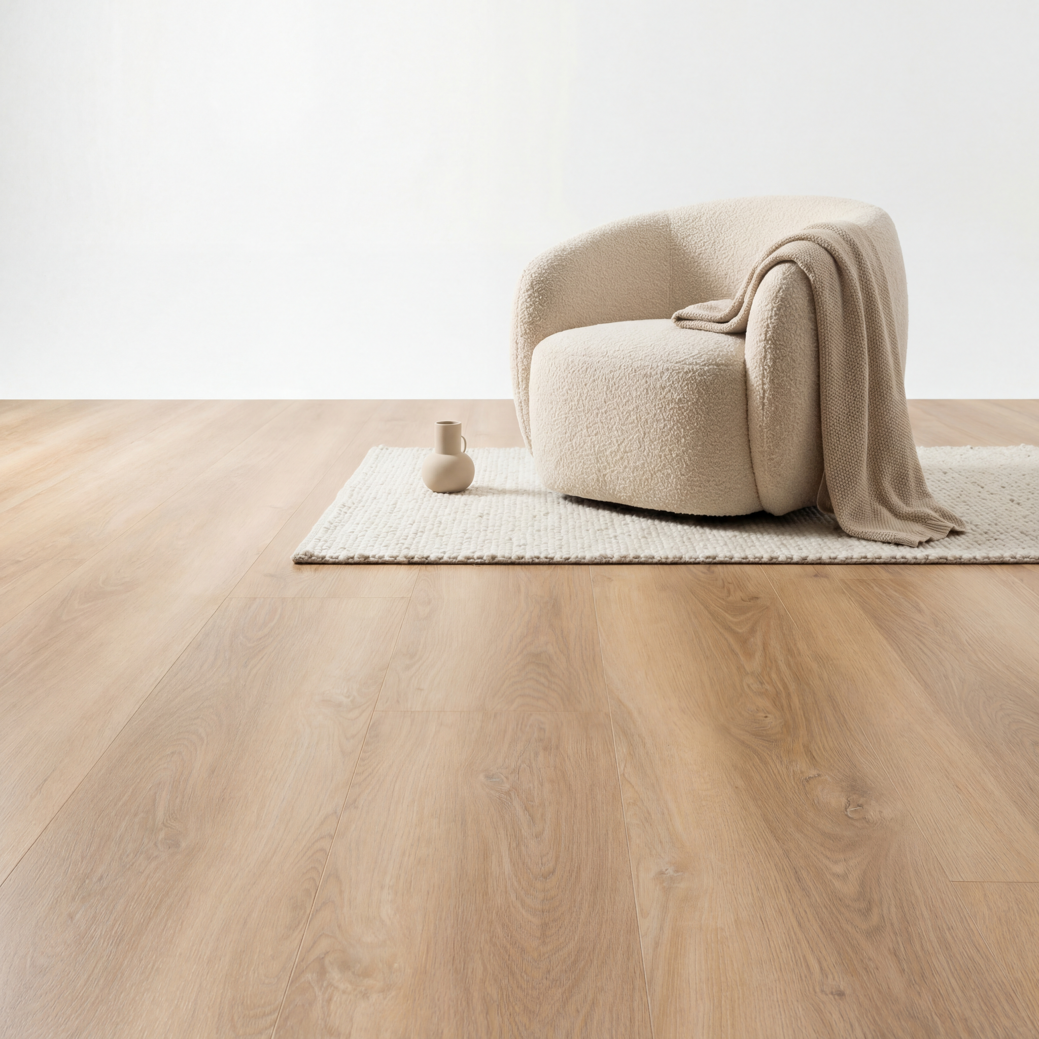 Madera Planche Droite Naturel PVC en Lames
