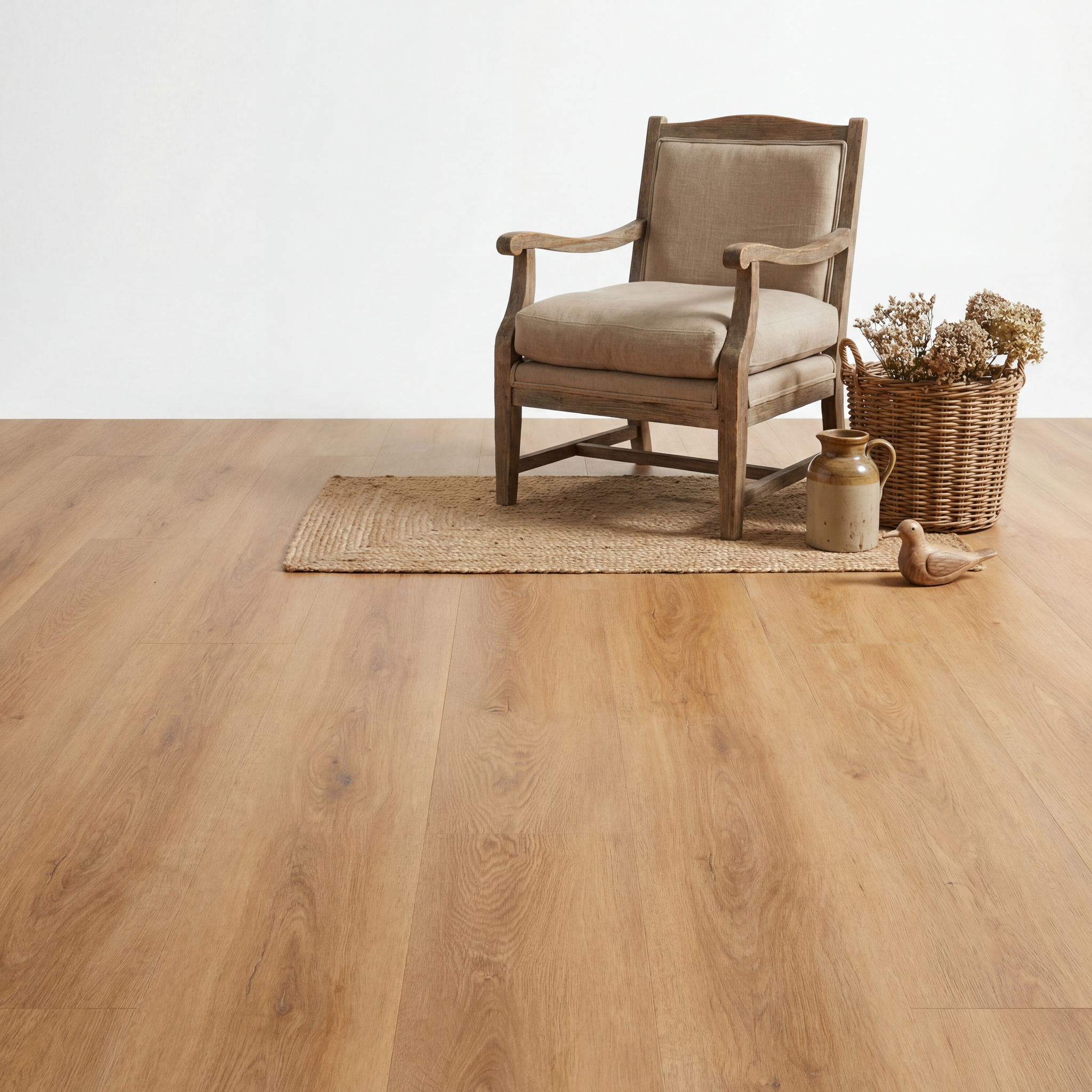 Madera Rechte Plank Warm Oak Plak PVC