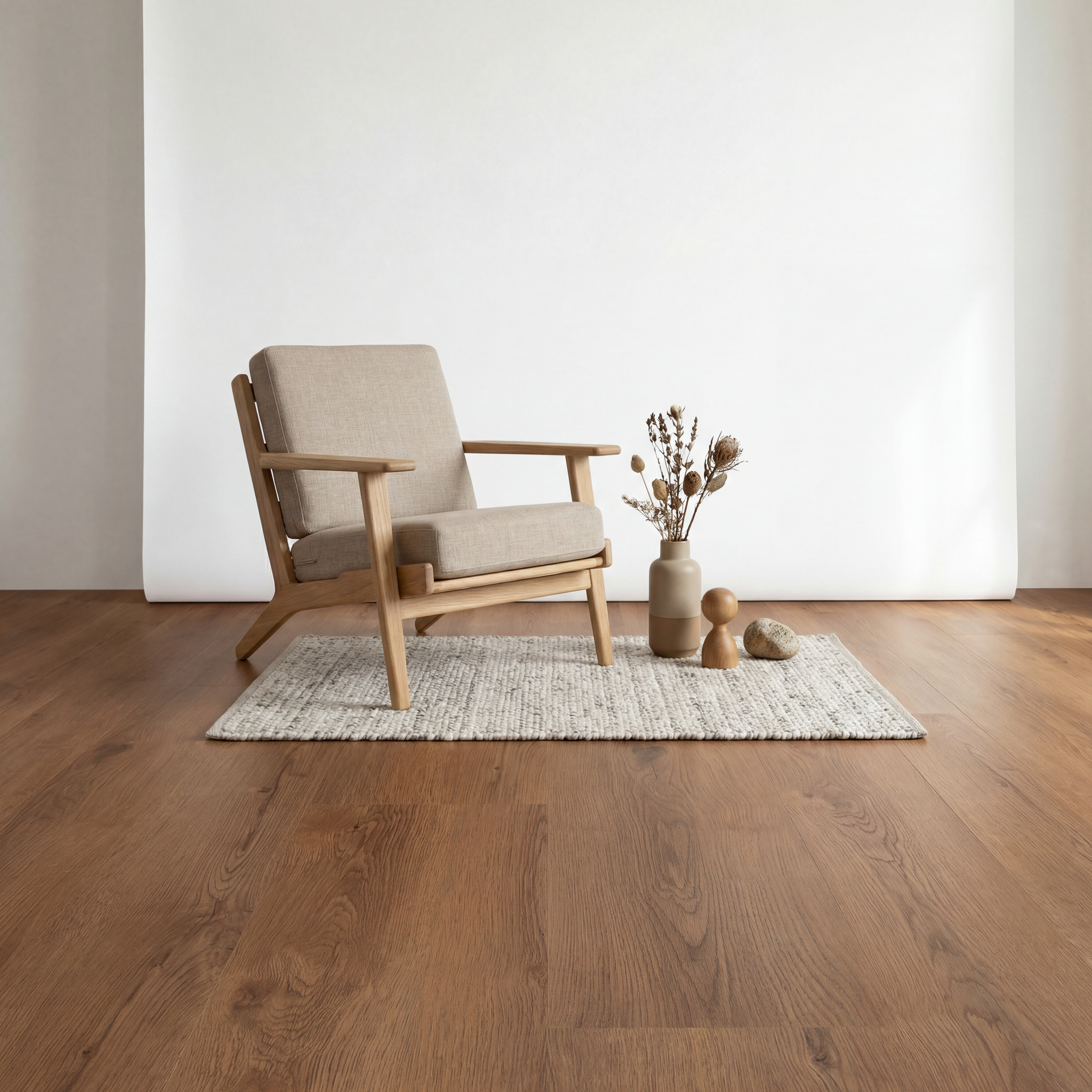 Essence Rechte Plank Dark Oak Klik PVC