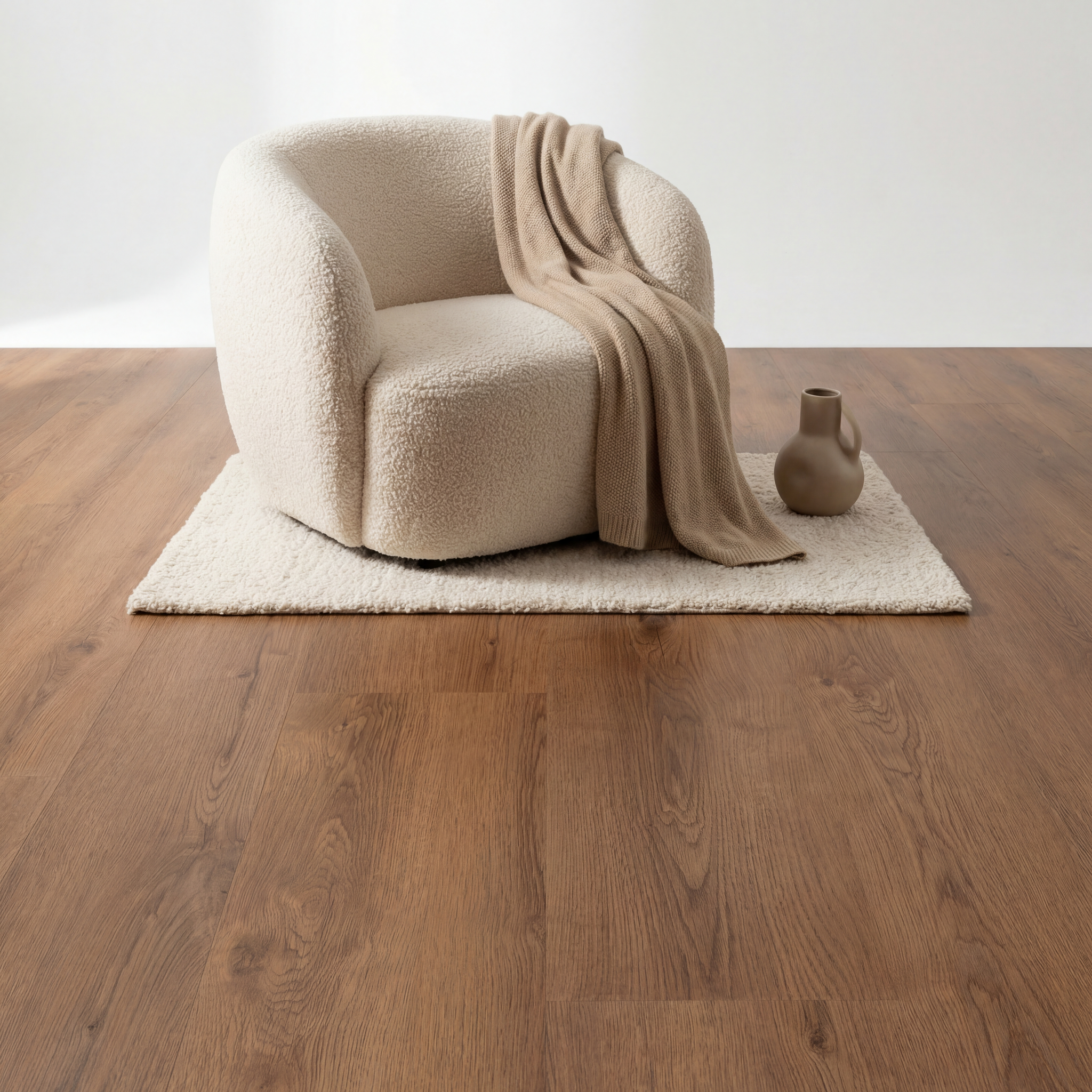 Essence Rechte Plank Dark Oak Klik PVC