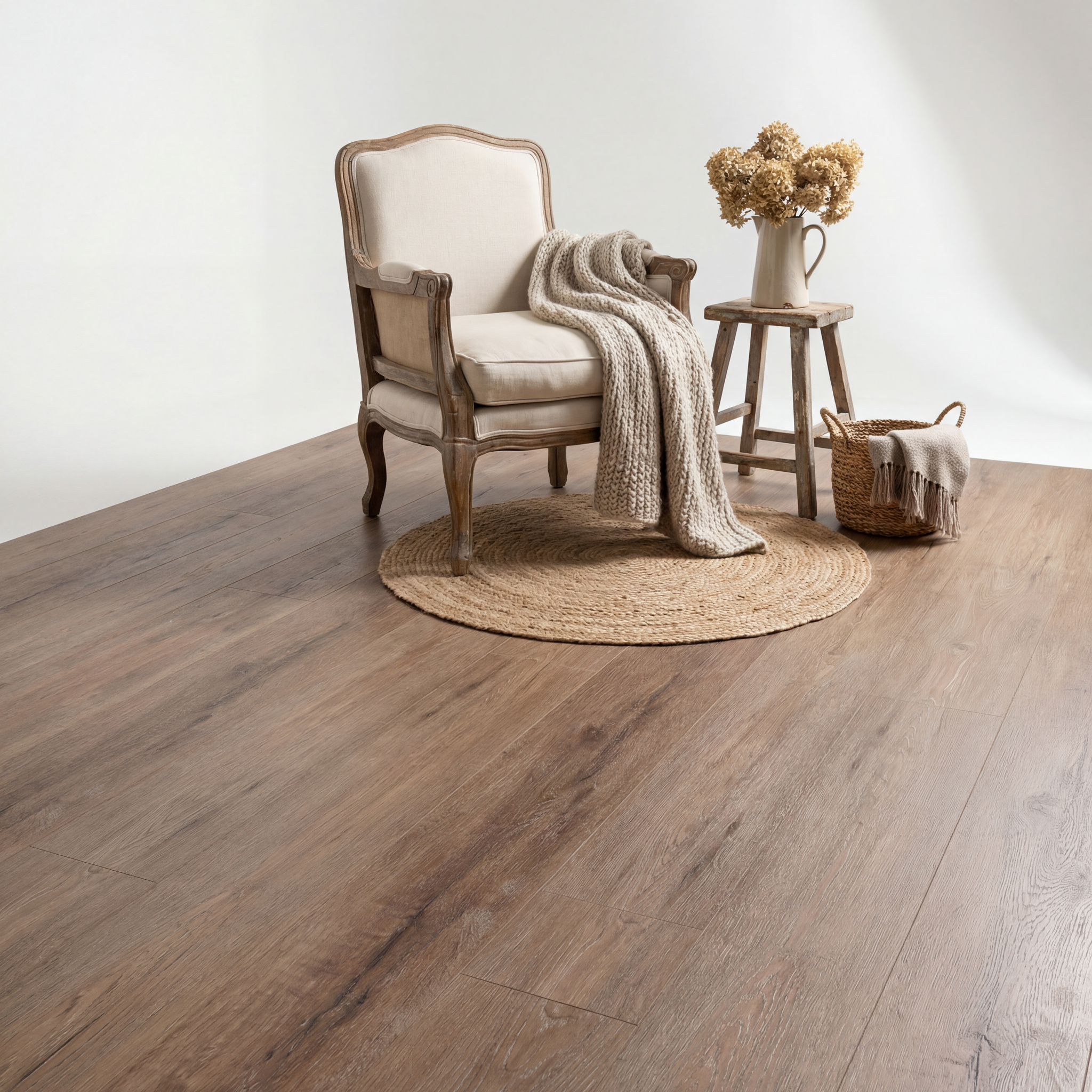 Lux Tenebrae Planche Droite Chêne Foncé Planche PVC