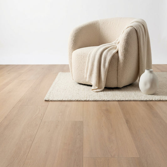 Altessa Planche Droite White Wash Smoky PVC à coller