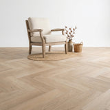 Madera Chevrons Blanc Blanchi Fumé PVC en Planches