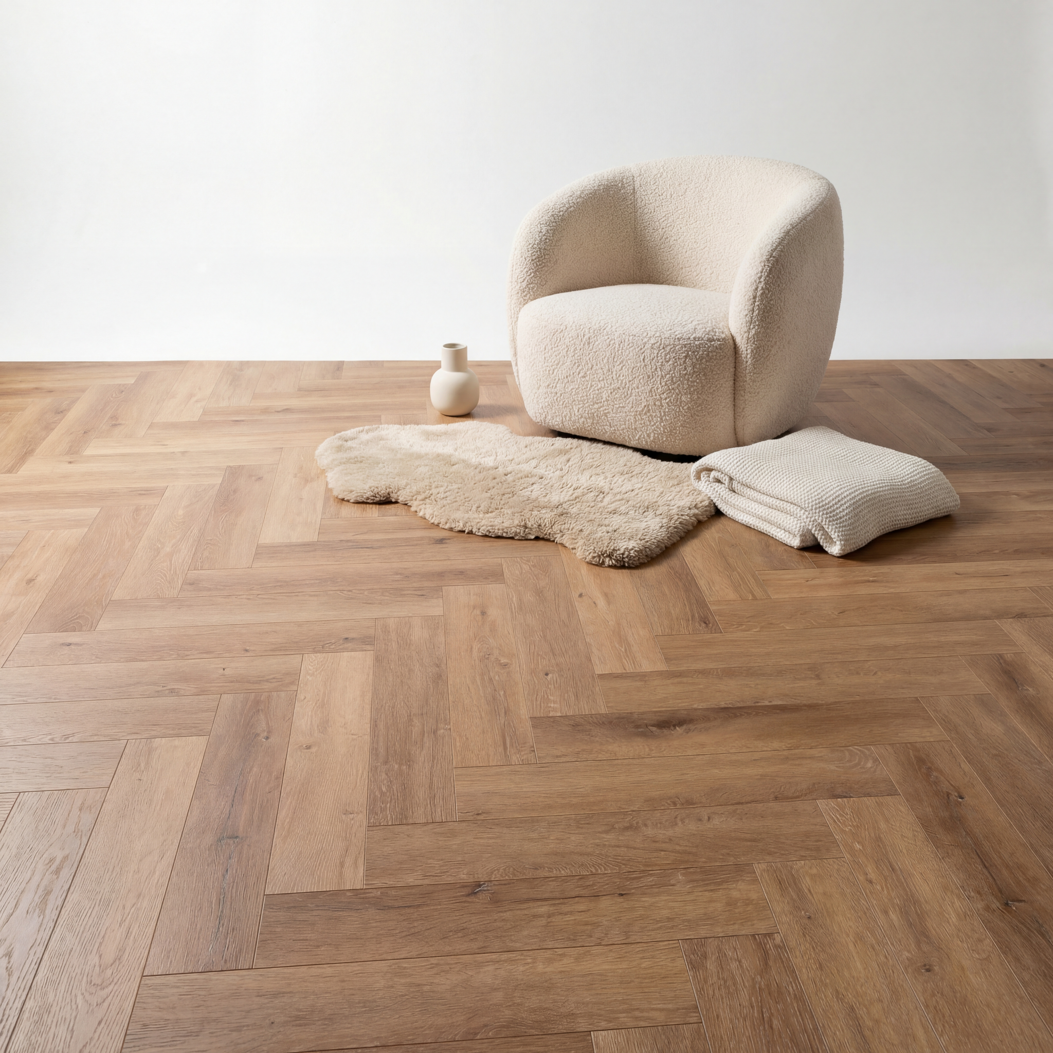 Lux Tenebrae Chêne Chaud Bâton Rompu PVC