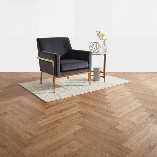 Lux Tenebrae Chêne Chaud Bâton Rompu PVC