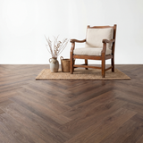 Altessa Chevrons Brown Lames PVC