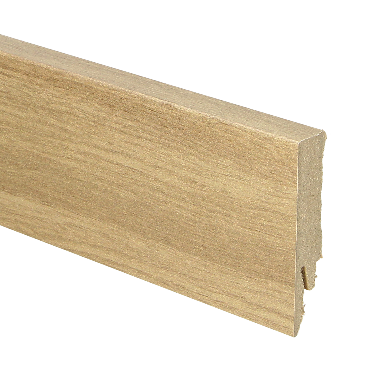 Rechte folieplint 70x14 stralende eik