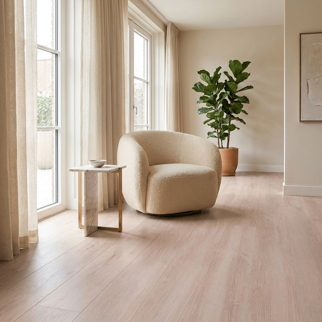 Dunea Rechte Plank Beige Oak Klik PVC - Vloerenbeer