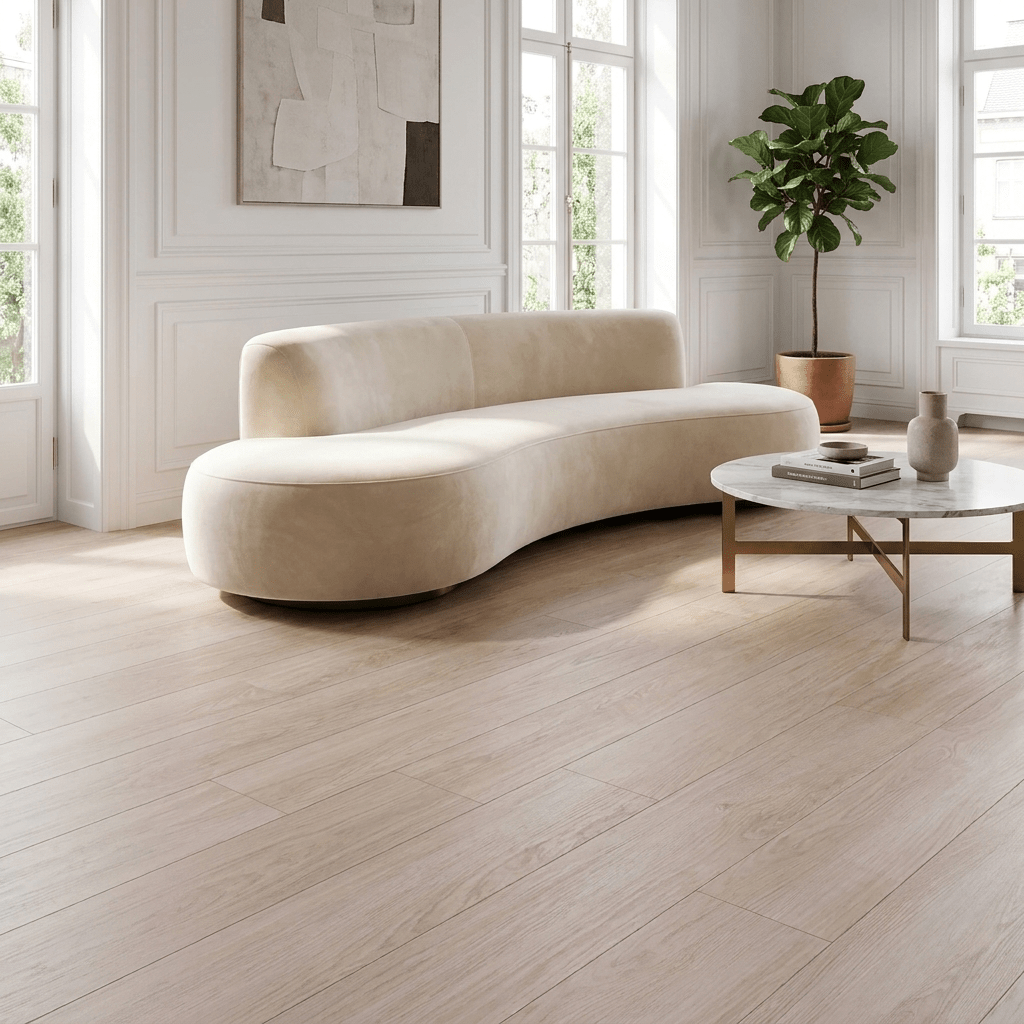 Dunea Rechte Plank Beige Oak Klik PVC - Vloerenbeer