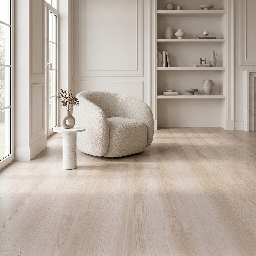 Dunea Rechte Plank Beige Oak Klik PVC - Vloerenbeer