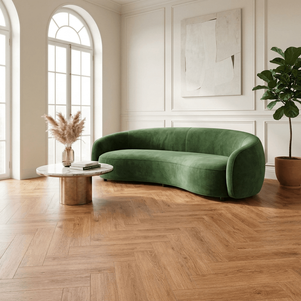 Dunea Visgraat Warm Oak Klik PVC - Vloerenbeer