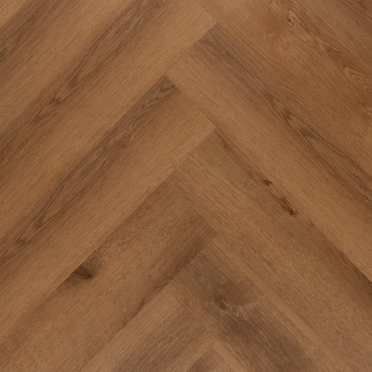 Essence Chevrons Chêne Foncé PVC Cliquable