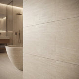 Irwine Beige 60x120 Keramische Tegel Vloer en Wand Gerectificeerd Porselein Geglazuurd - Vloerenbeer