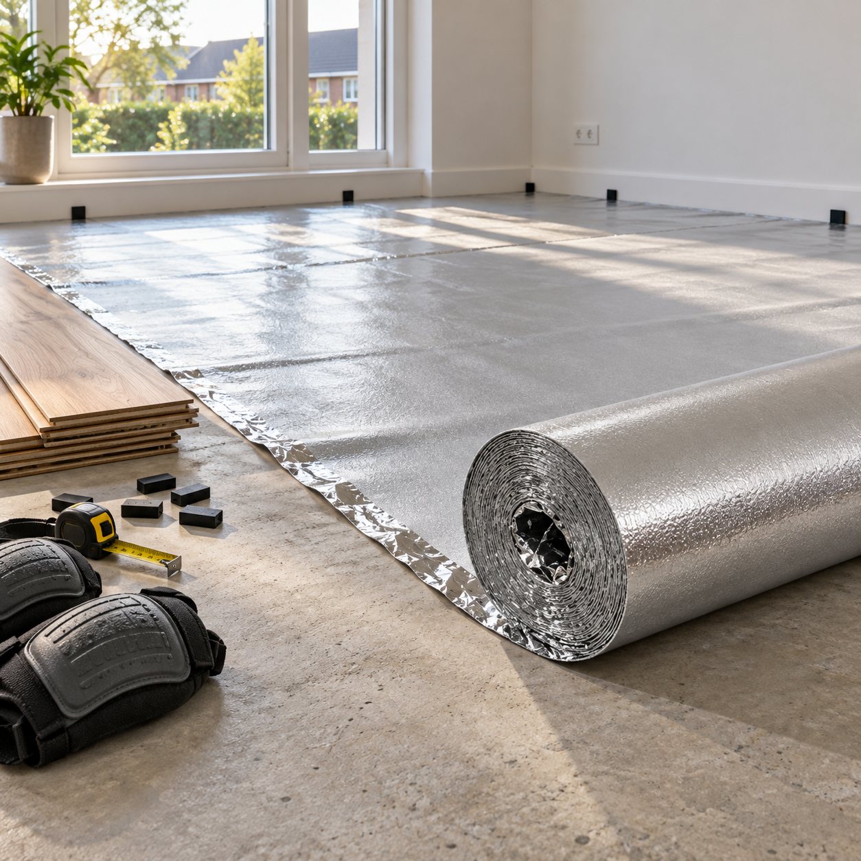 Laminaat Ondervloer - dikte 3mm - 25m² - Vloerenbeer