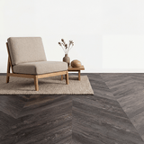 Lux Tenebrae Chevron Charred Black Oak Plak PVC - Vloerenbeer