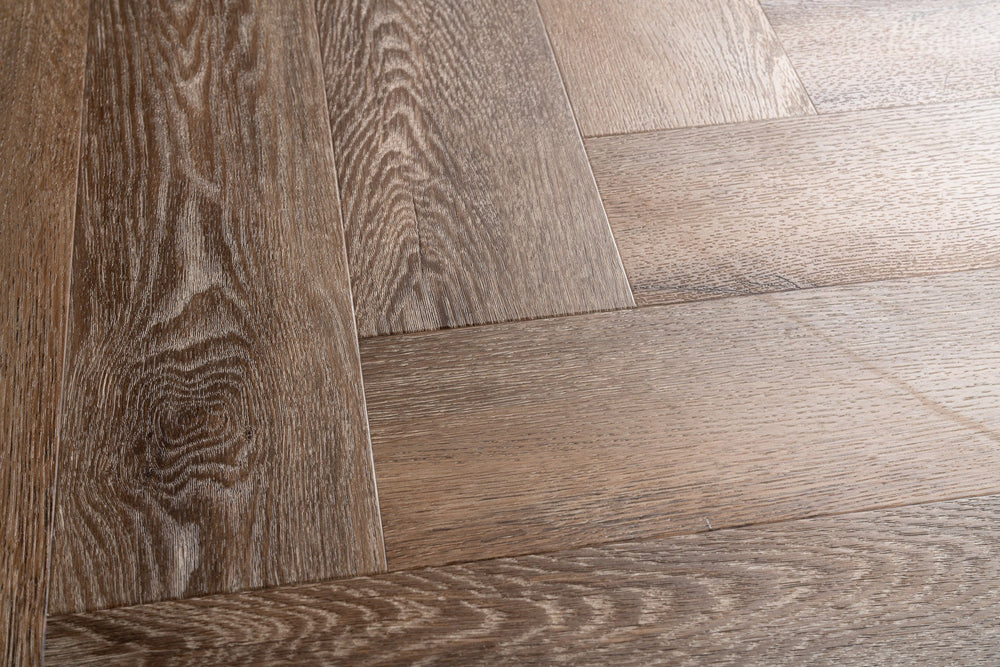 Lux Tenebrae Visgraat Dark Oak Plak PVC - Vloerenbeer