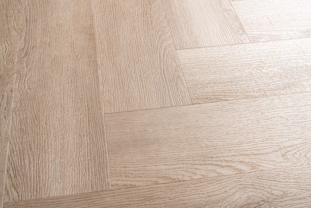 Lux Tenebrae Visgraat Natural Oak Plak PVC - Vloerenbeer