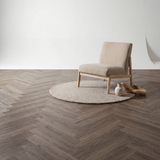 Lux Tenebrae Visgraat Smoky Oak Plak PVC - Vloerenbeer
