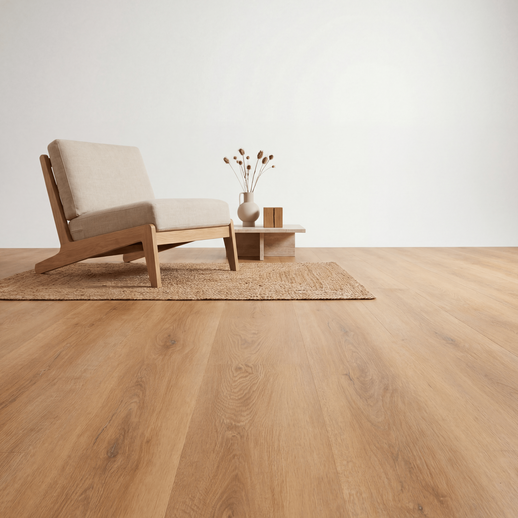 Madera Rechte Plank Warm Oak Plak PVC - Vloerenbeer