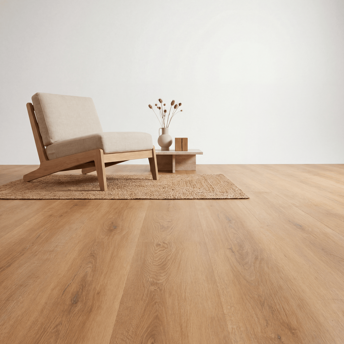 Madera Rechte Plank Warm Oak Plak PVC - Vloerenbeer