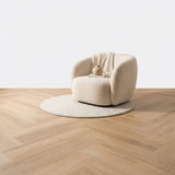 Madera Visgraat Beige Plak PVC - Vloerenbeer