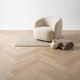Madera Visgraat White Wash Smoky Plak PVC - Vloerenbeer
