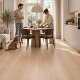 Natura Rechte Plank Beige Oak Click PVC - Vloerenbeer