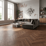 Natura Visgraat Dark Oak Klik PVC - Vloerenbeer