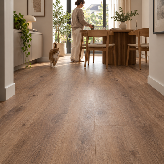 Dunea Rechte Plank Natural Oak Klik PVC