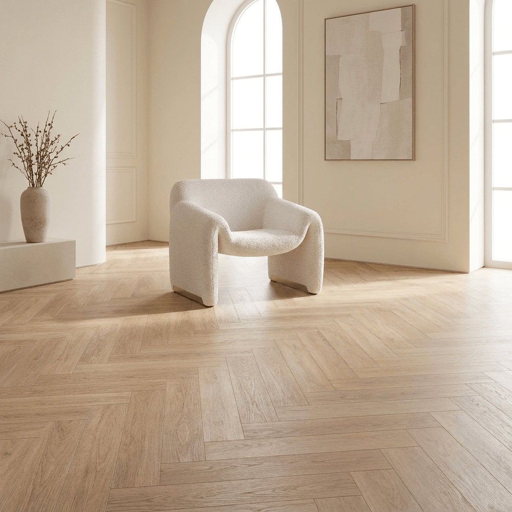 Natura Visgraat Warm Oak Klik PVC - Vloerenbeer