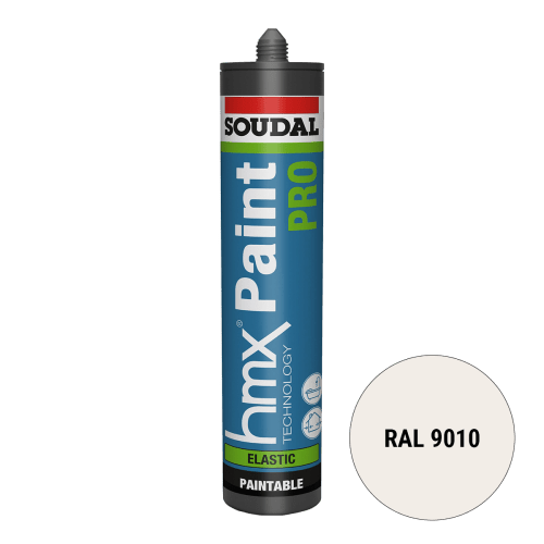 Plinten acrylaatkit RAL9010 300ml - Vloerenbeer