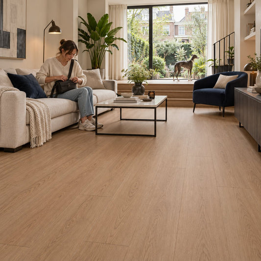Pure Rechte Plank Smoky Plak PVC - Vloerenbeer