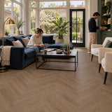 Pure Visgraat Smoky Plak PVC - Vloerenbeer
