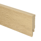 Rechte folieplint 70x14 eiken warm