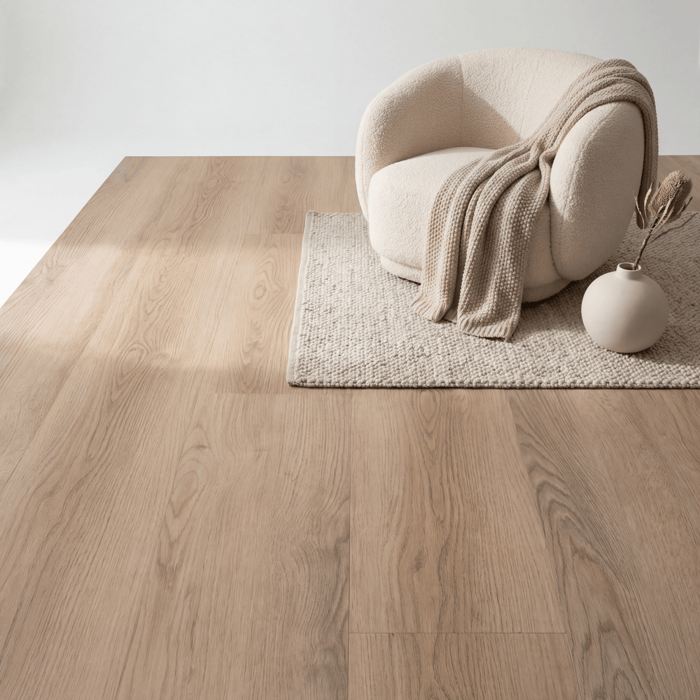 Reverie Rechte Plank Beige Oak Klik PVC - Vloerenbeer