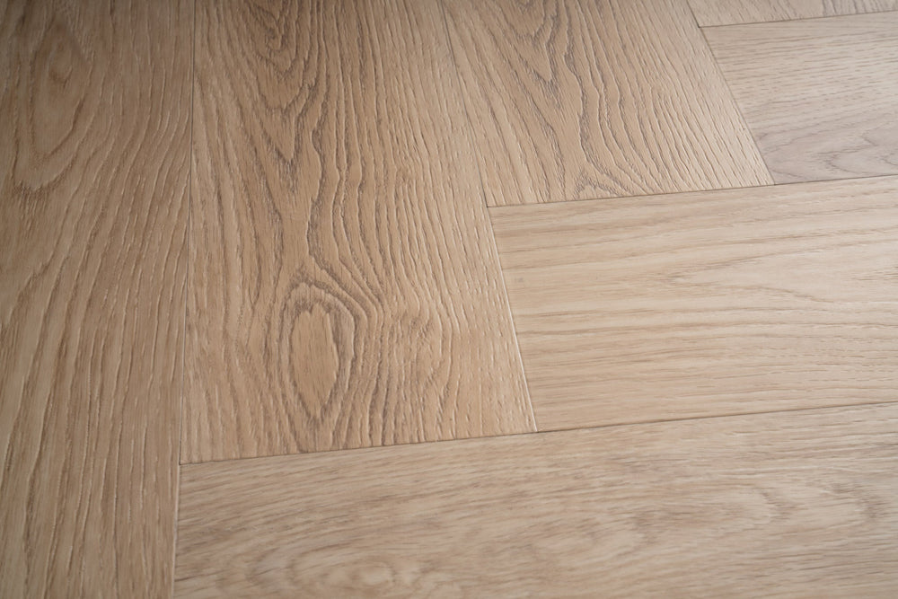 Reverie Visgraat Beige Oak Klik PVC - Vloerenbeer